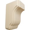 Ekena Millwork 2 1/2"W x 2 3/4"D x 4 1/2"H Capistrano Mission Corbel, Rubberwood COR02X02X04CPRW